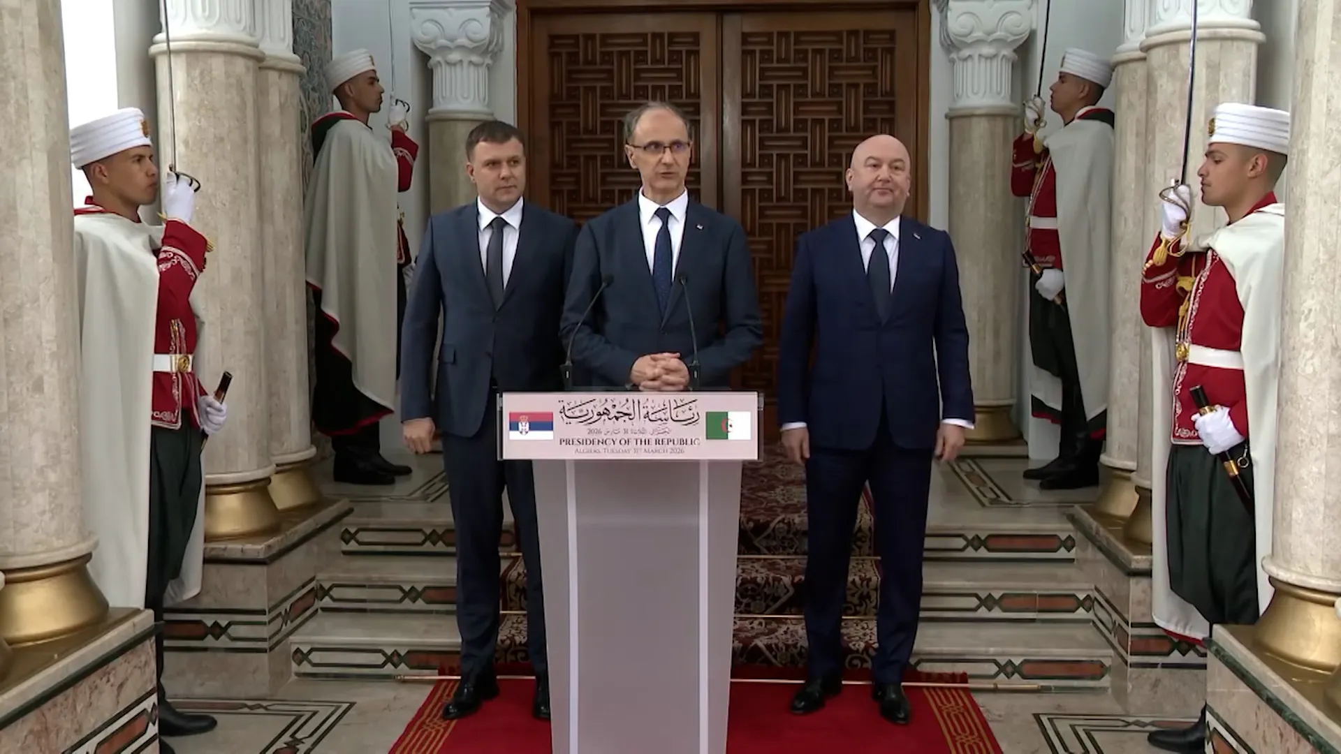 رئيس وزراء صربيا: نحن نهتم بسياسة الحياد لذا نجد في الجزائر أفضل صديق