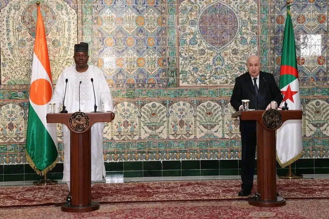صدور بيان جزائري نيجري مشترك حول مخرجات زيارة رئيس النيجر إلى الجزائر