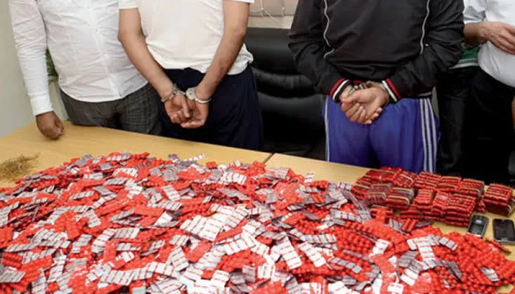 تفكيك ثلاث شبكات إجرامية وحجز أزيد من 22 ألف قرص مهلوس بخنشلة