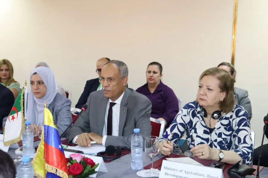اللجنة الجزائرية–الفنزويلية: نحو شراكة شاملة في الفلاحة والطاقة والتكوين