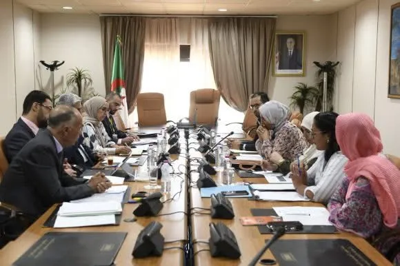 اجتماع تنسيقي تحضيرا لدراسة تعديلات نظامين  للاتحاد البرلماني الأفريقي