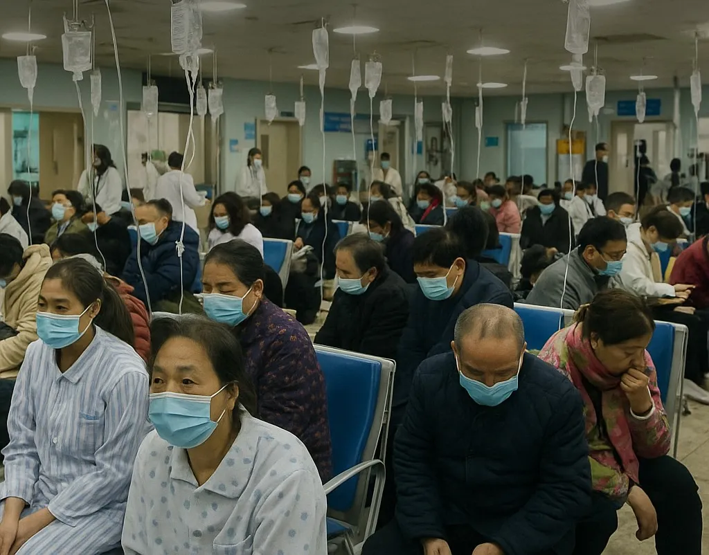 ذعر صحي في الصين…مستشفيات تغرق تحت موجة فيروس H3N2