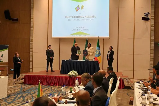 اللجنة المشتركة الجزائرية-الإثيوبية تعقد دورتها الخامسة بأديس أبابا