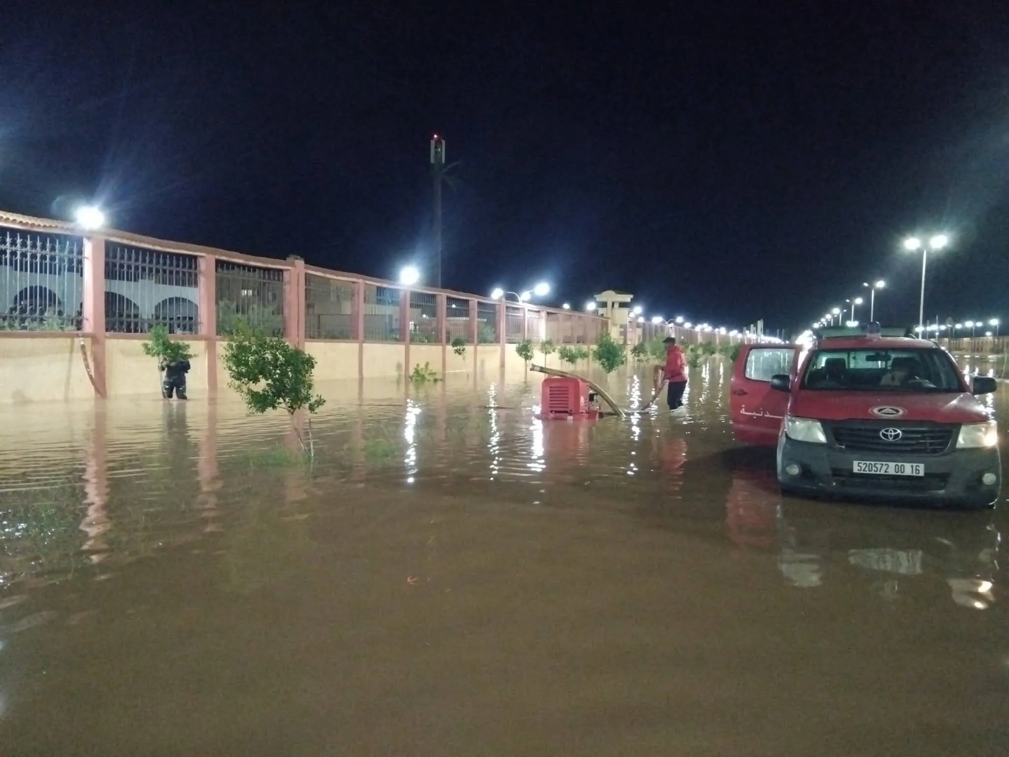 تقلبات جوية: إنقاذ 11 شخصا بسبب ارتفاع منسوب مياه الأمطار