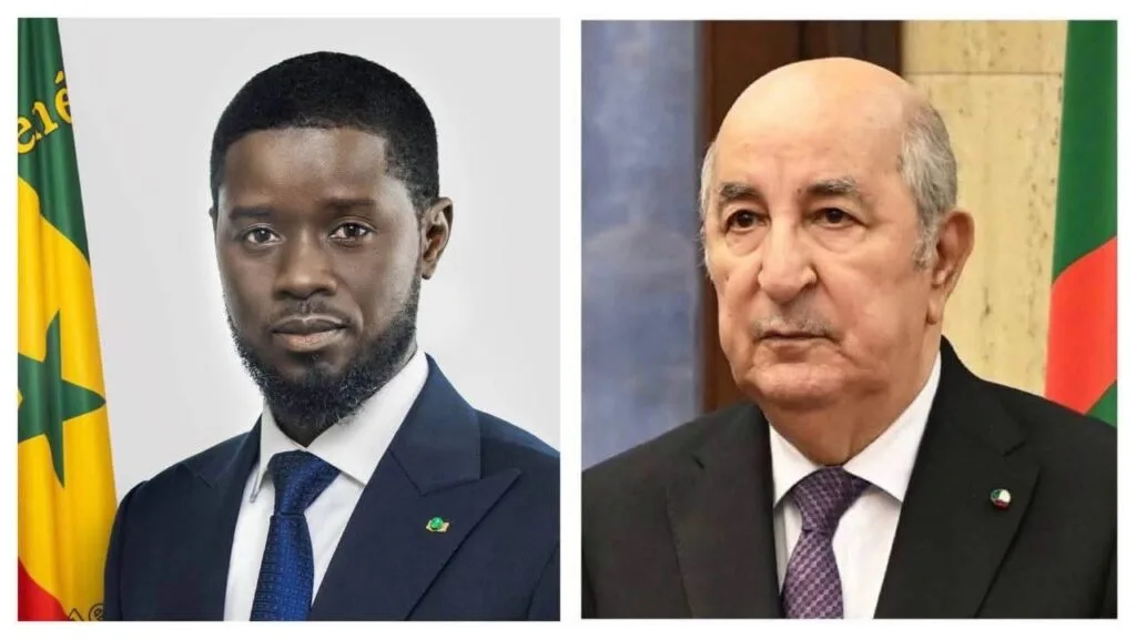 الرئيس السنغالي يهنئ رئيس الجمهورية بعيد الاستقلال