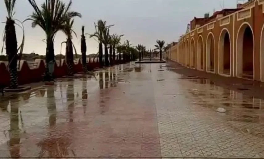 أمطار رعدية غزيرة مرتقبة على عدة ولايات جنوبية اليوم