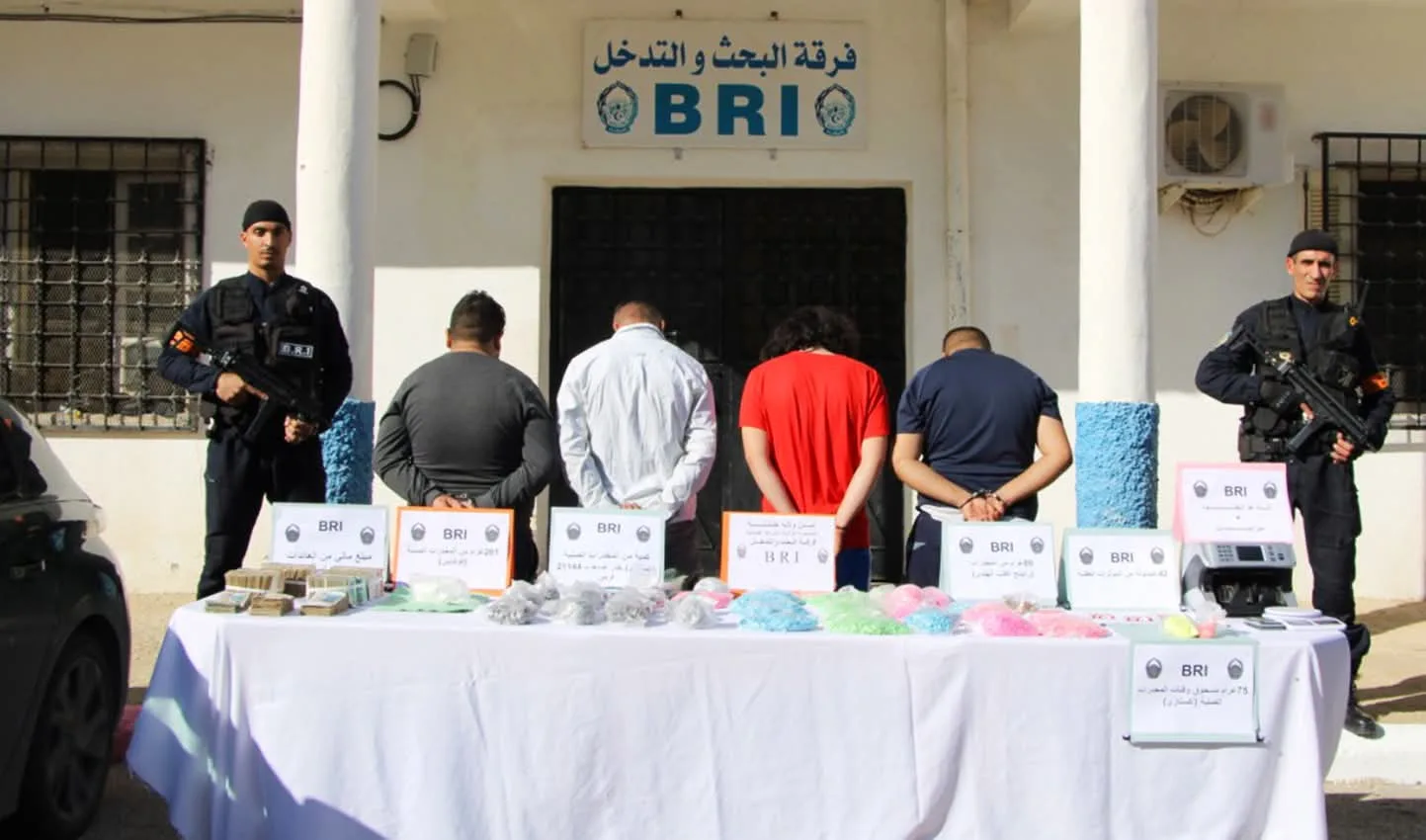 حصيلة: حجز أكثر من 20 قنطار كيف معالج و16 مليون قرص مهلوس و3.5 كوكايين