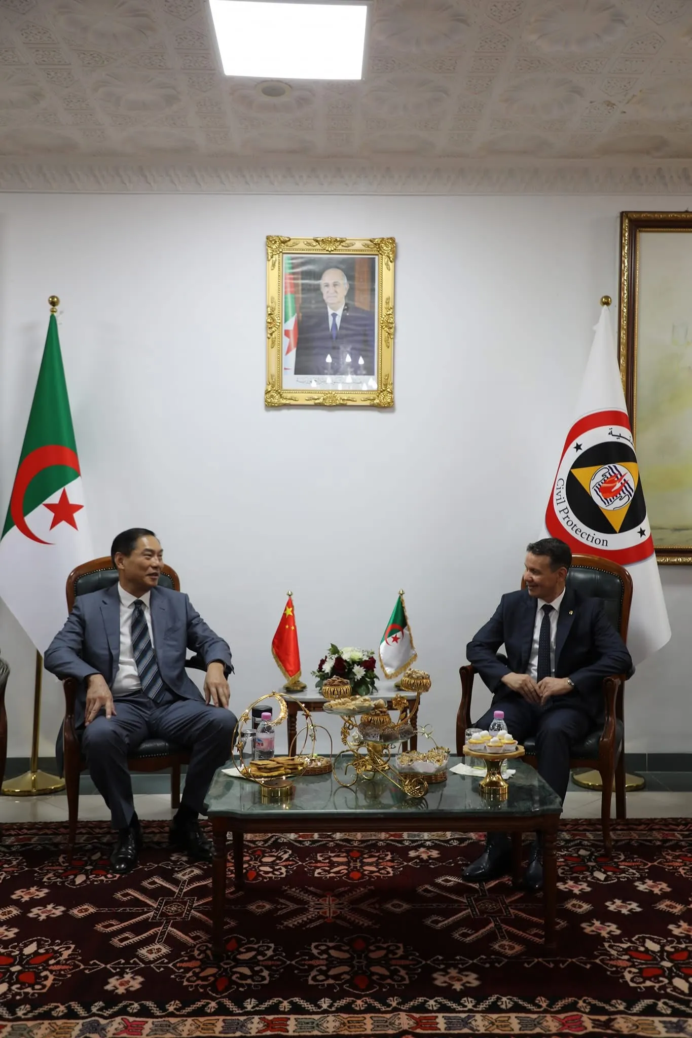 الجزائر-الصين: تعزيز التعاون في تسيير المخاطر الكبرى