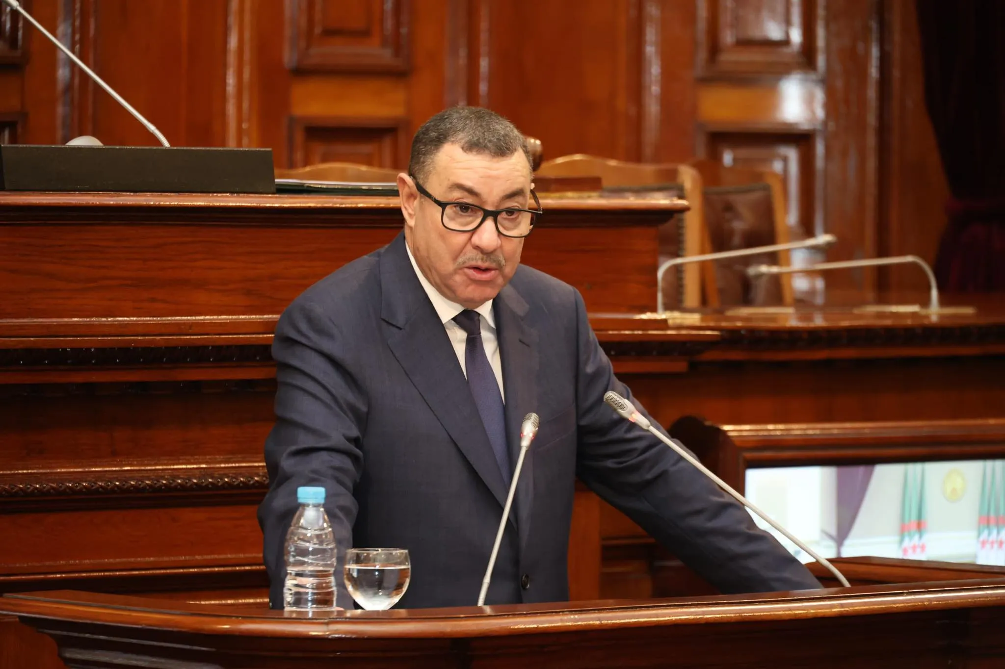 مجلس الأمة: وزير الداخلية يعرض نص القانون المحدد للدوائر الانتخابية