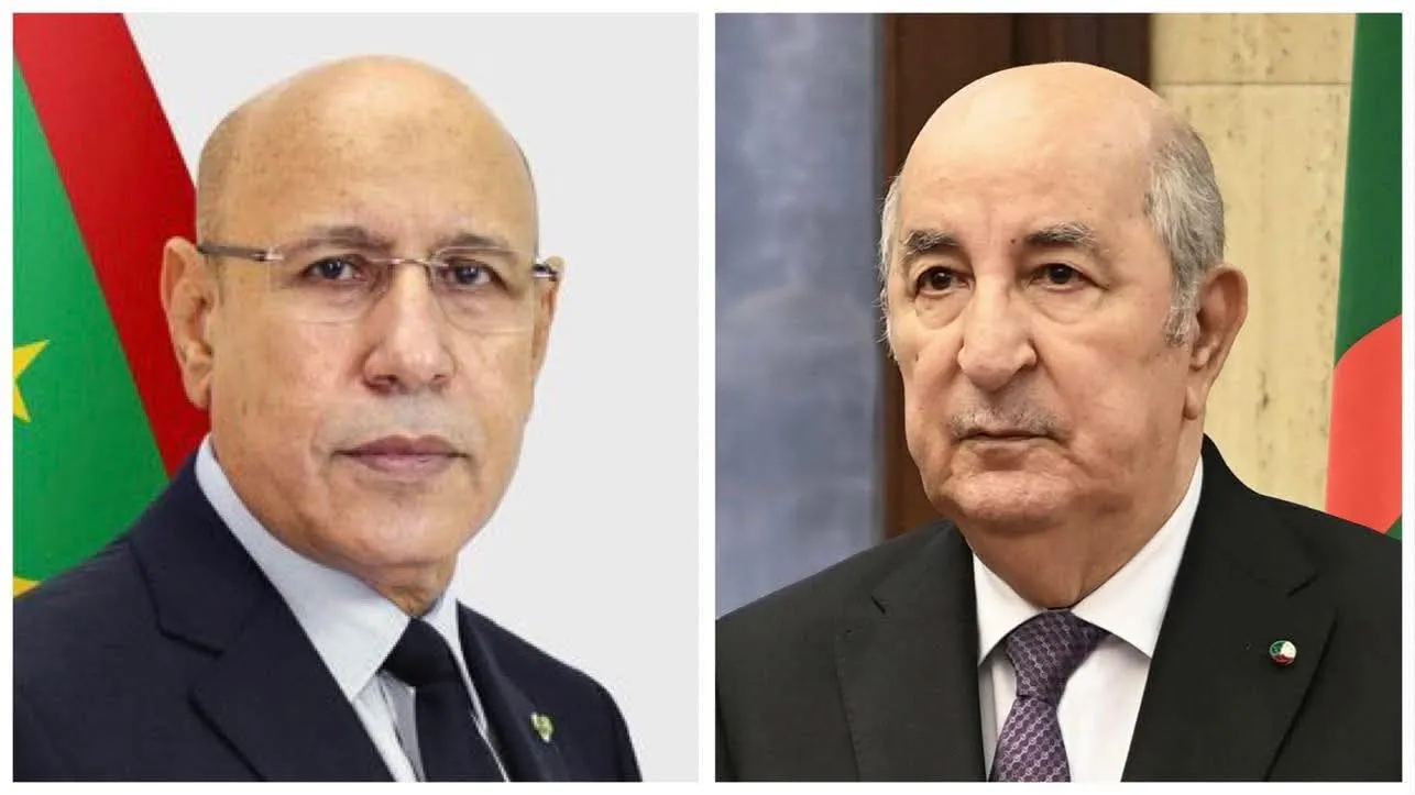 رئيس الجمهورية يُهنئ نظيره الموريتاني بمناسبة العيد