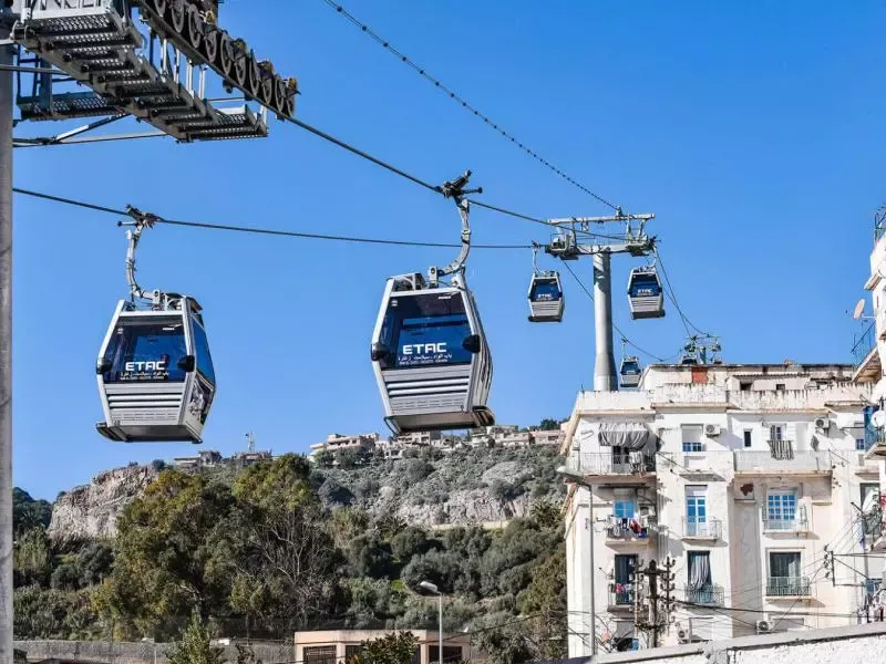 الجزائر : إعادة افتتاح المصعد الهوائي باب الوادي-الزغارة السبت القادم