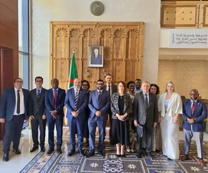 منصوري تستقبل شركاء أفارقة تحضيرا للمعرض الإفريقي للتجارة البينية