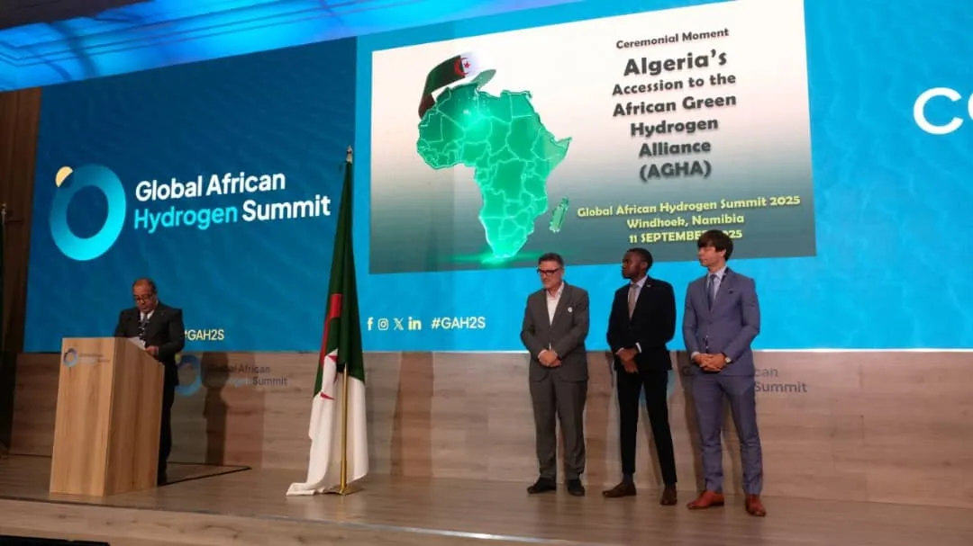 الجزائر تنضم للتحالف الأفريقي للهيدروجين الأخضر