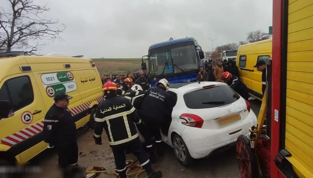 الحماية المدنية تسجل حصيلة ثقيلة في ثالث أيام العيد