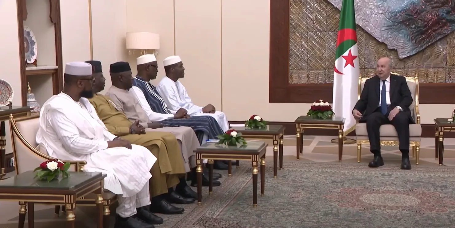 رئيس الجمهورية يستقبل الوزير الأول لجمهورية مالي
