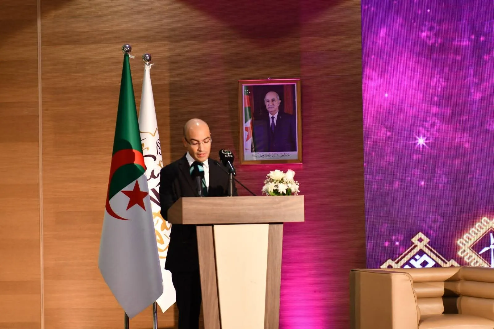 شايب يشارك في برنامج تكريم عالم الجزائر