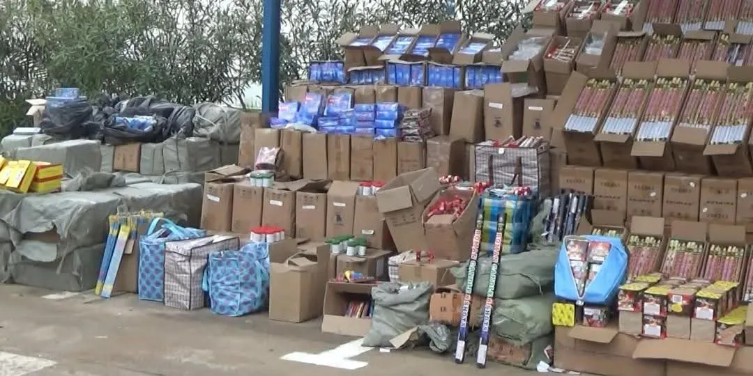 بقيمة 13 مليار..حجز أزيد من 3ملاين من المفرقعات والألعاب النارية