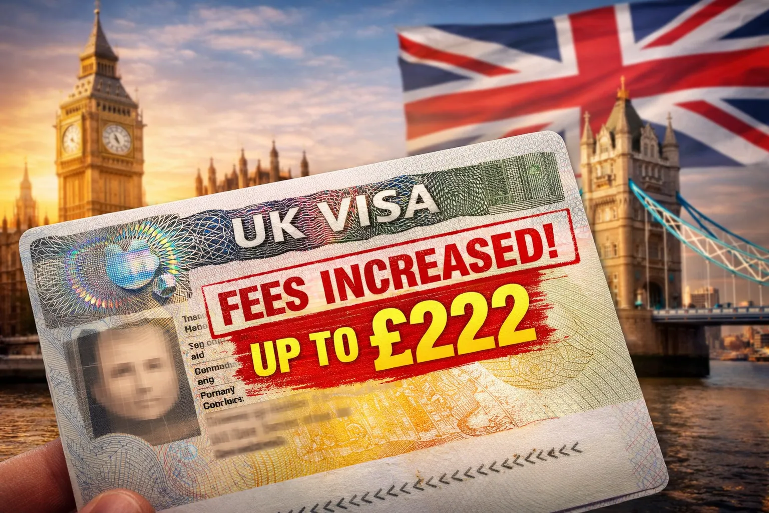 زيادة جديدة في رسوم التأشيرات البريطانية تدخل حيز التنفيذ
