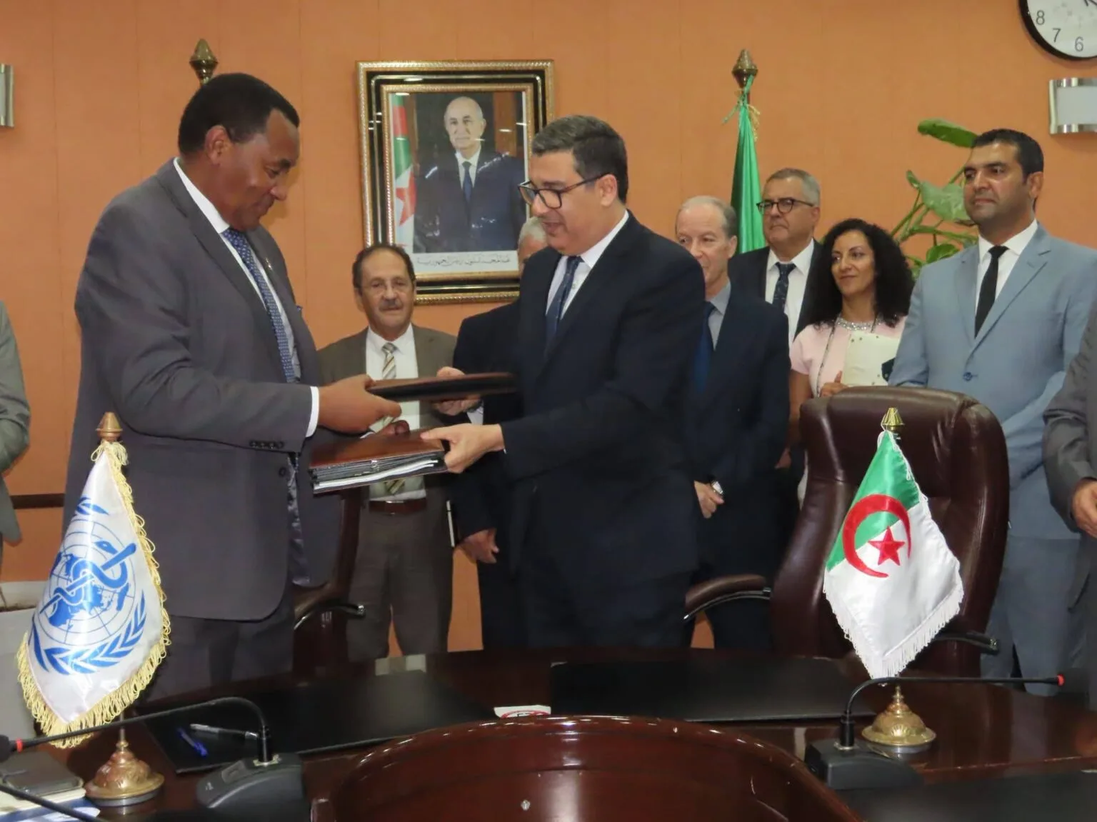 الجزائر توقع برنامج تعاون مع منظمة الصحة العالمية