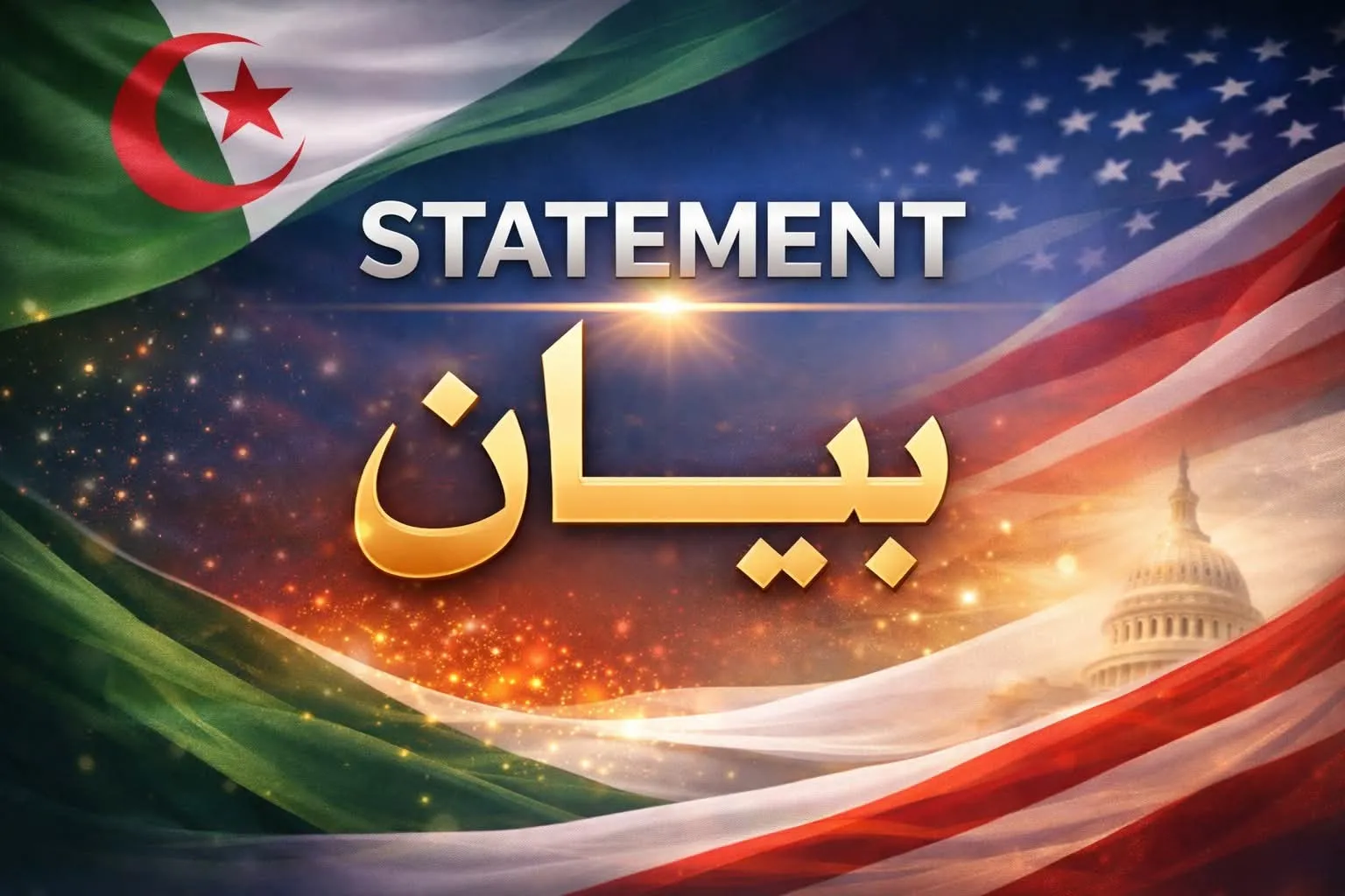 السفارة الجزائرية بواشنطن تصدر بيان هام لأفراد الجالية