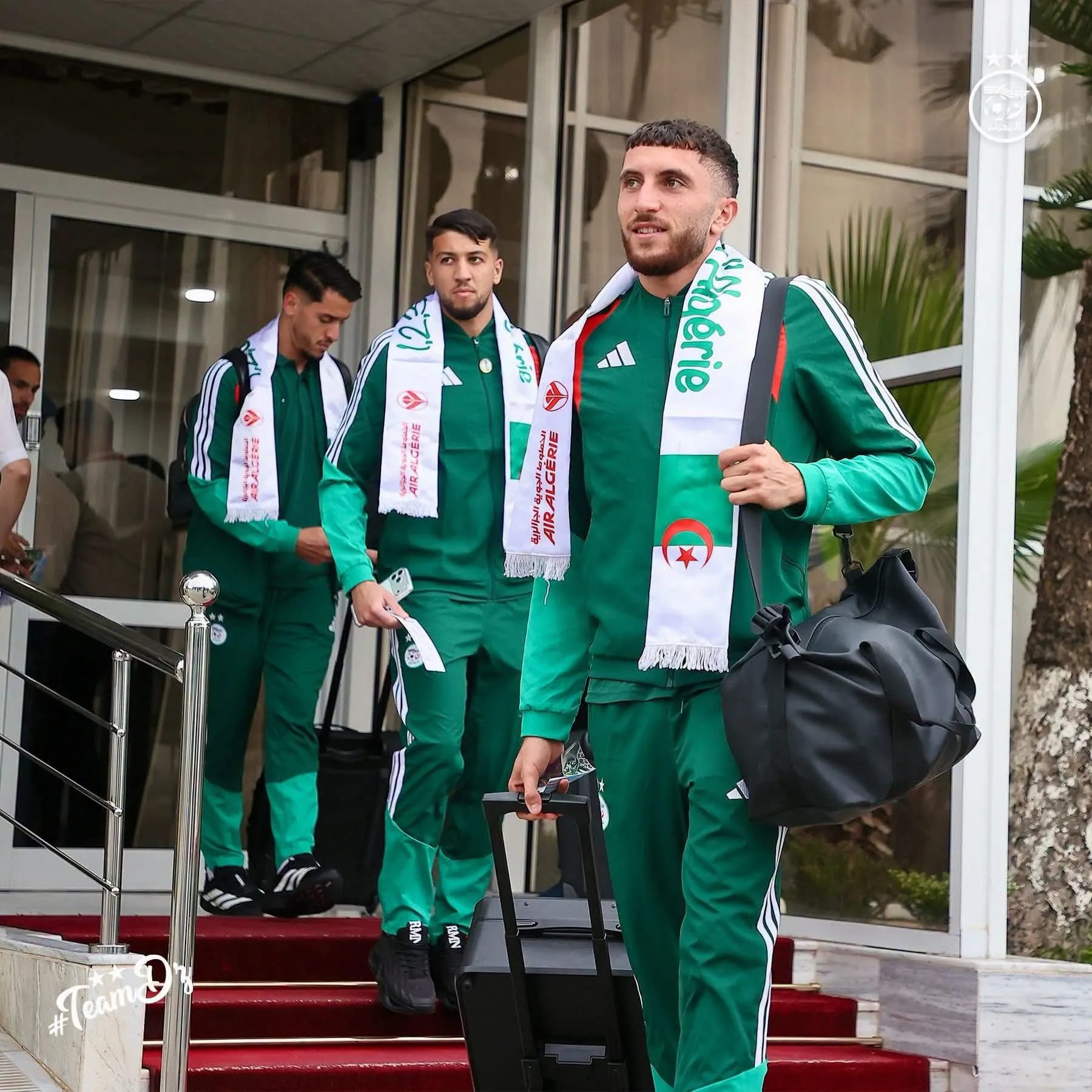 المنتخب الوطني يغادر أرض الوطن باتجاه كانساس سيتي