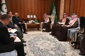 تطورات القضية الفلسطينية..محادثات ثنائية بين عطاف ونظيره السعودي
