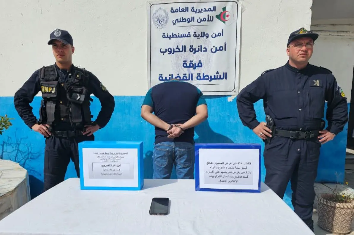 توقيف ناشر محتوى خادش للحياء ومخل بالآداب على تيك توك