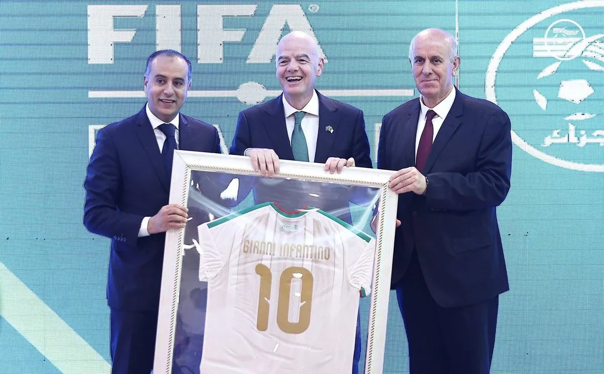 صادي: تصريح رئيس الفيفا مفخرة للجزائر