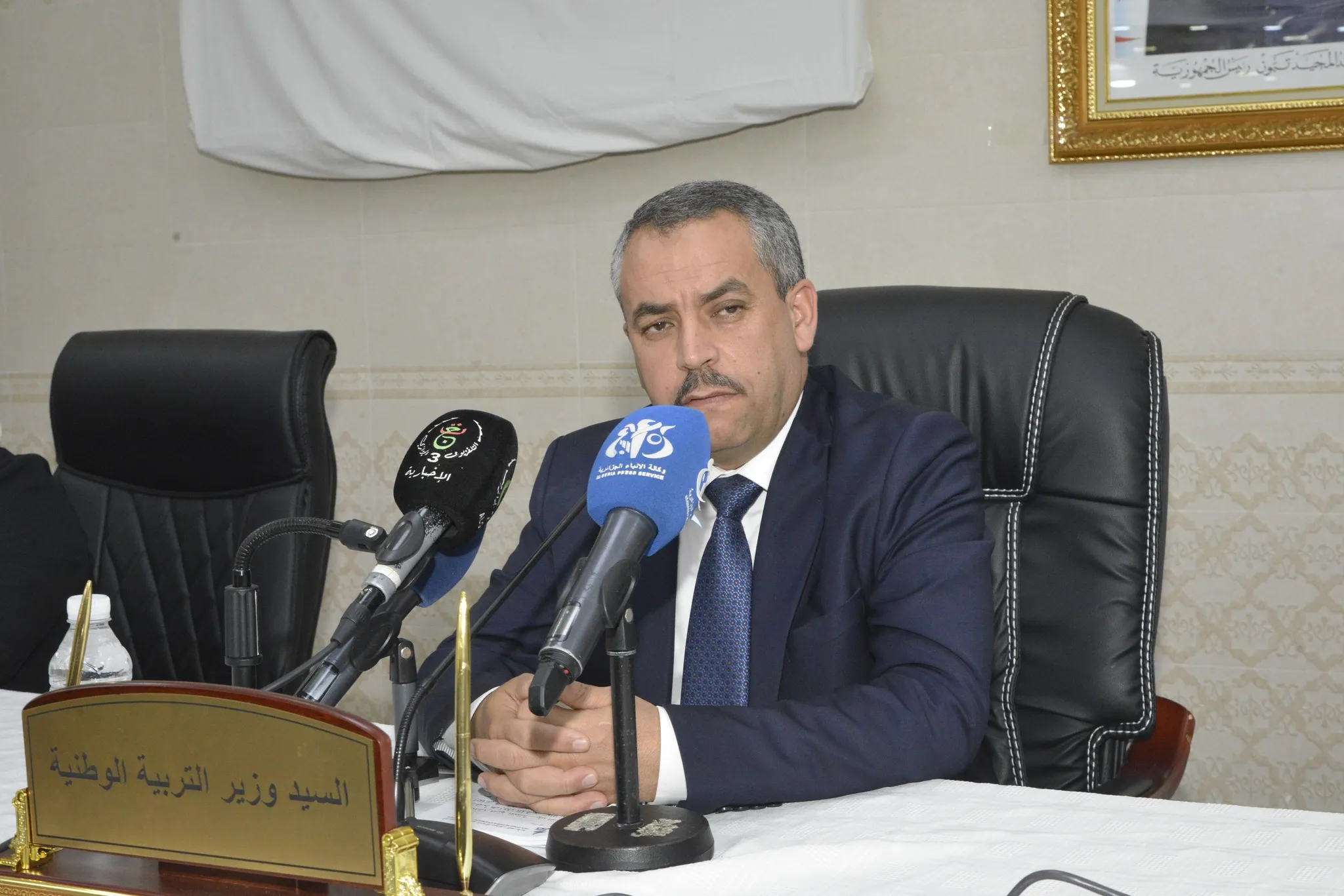 وزير التربية: القانون الأساسي الخاص بموظفي التربية على طاولة الحكومة