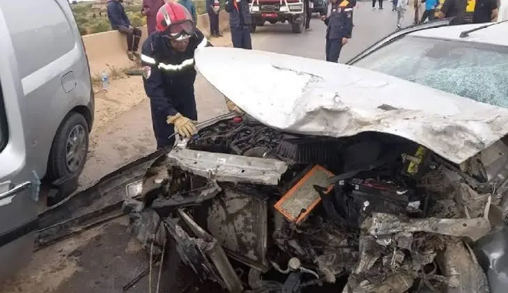 8 ضحايا في حادث مرور بالشلف