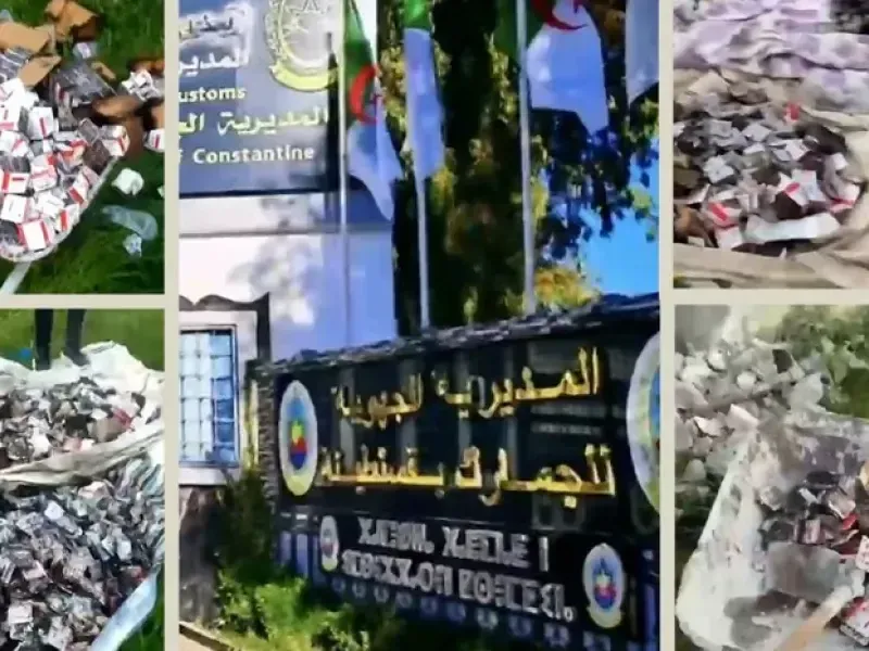 حجز أكثر من 105 ألف قرص مهلوس بقسنطينة