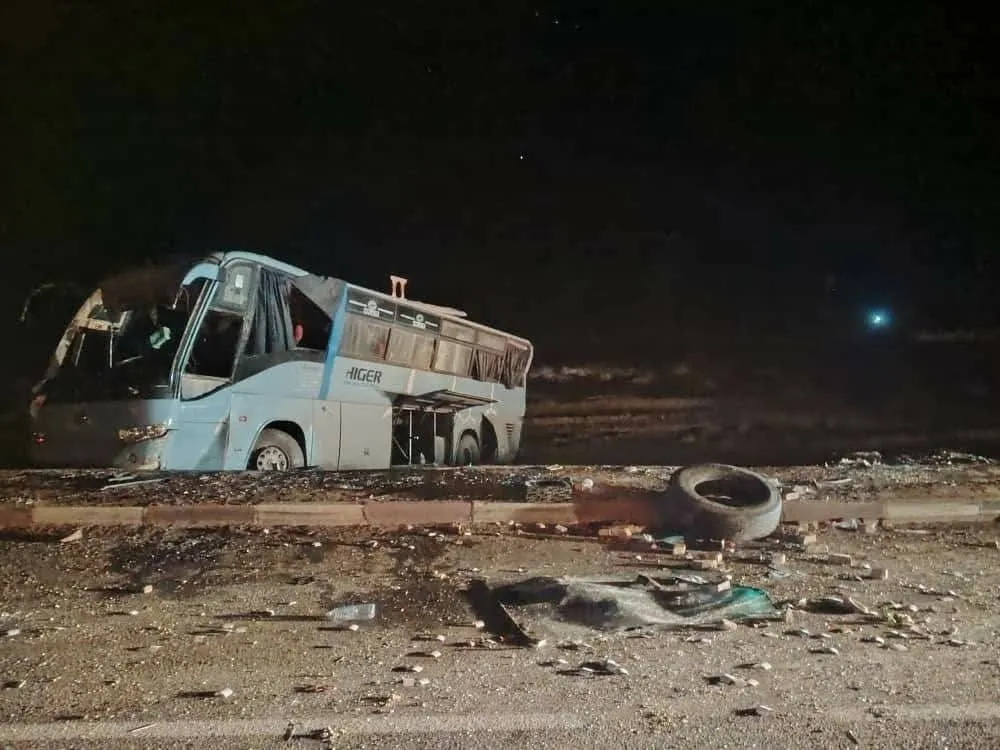 37 جريحا في انقلاب حافلة لنقل المسافرين بالمغير