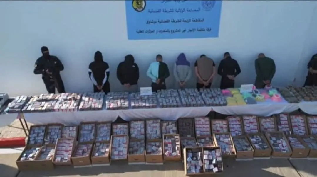 العاصمة: ضبط أزيد من850ألف قرص من المؤثرات العقلية و35كلغ من الكيف المعالج