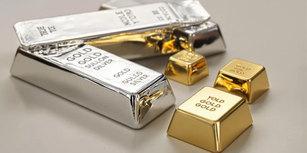 ارتفاع أسعار الذهب والفضة في ظل تراجع الدولار
