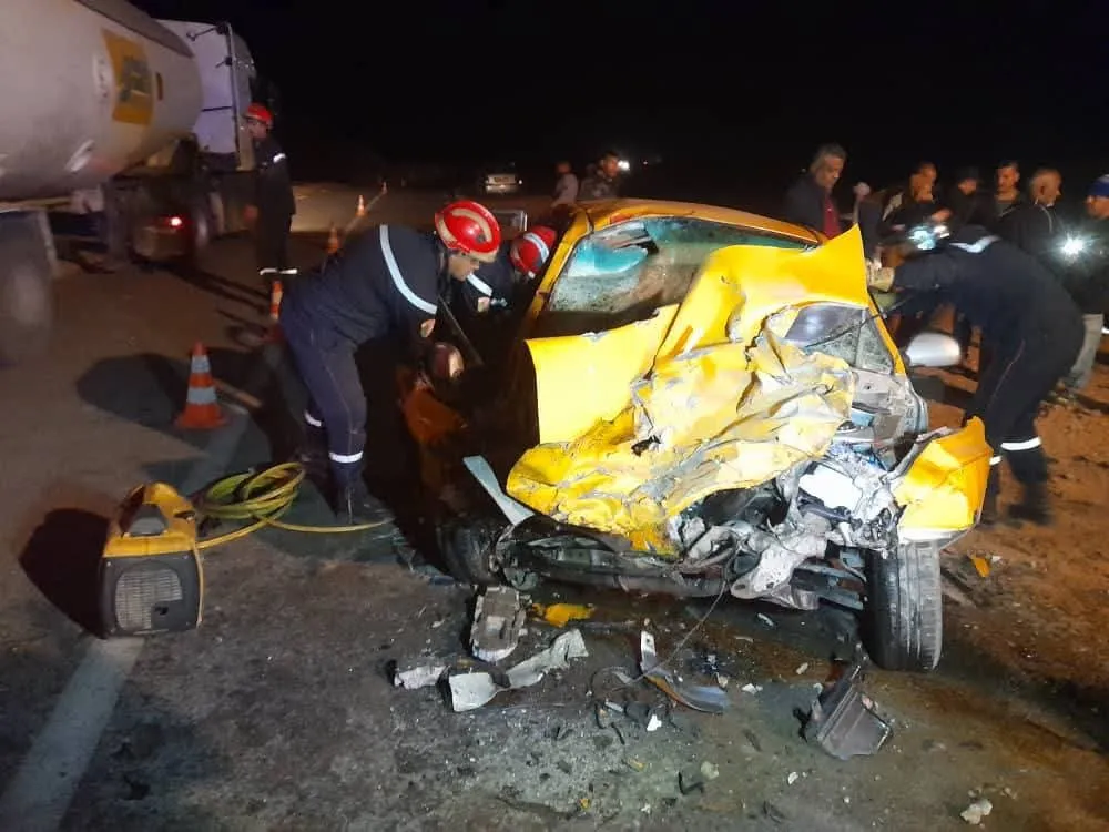 وفاة 9 أشخاص في حوادث المرور خلال الـ 24 ساعة الأخيرة