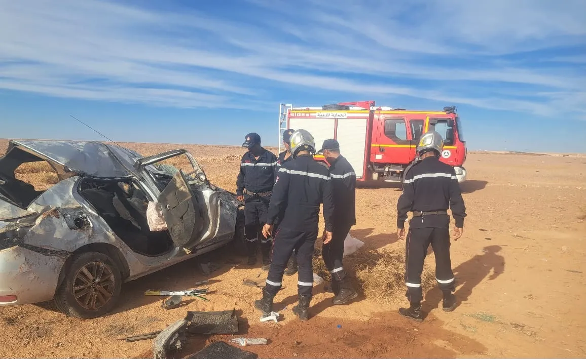 وفاة 5 أشخاص في حوادث المرور خلال الـ 24 ساعة الأخيرة