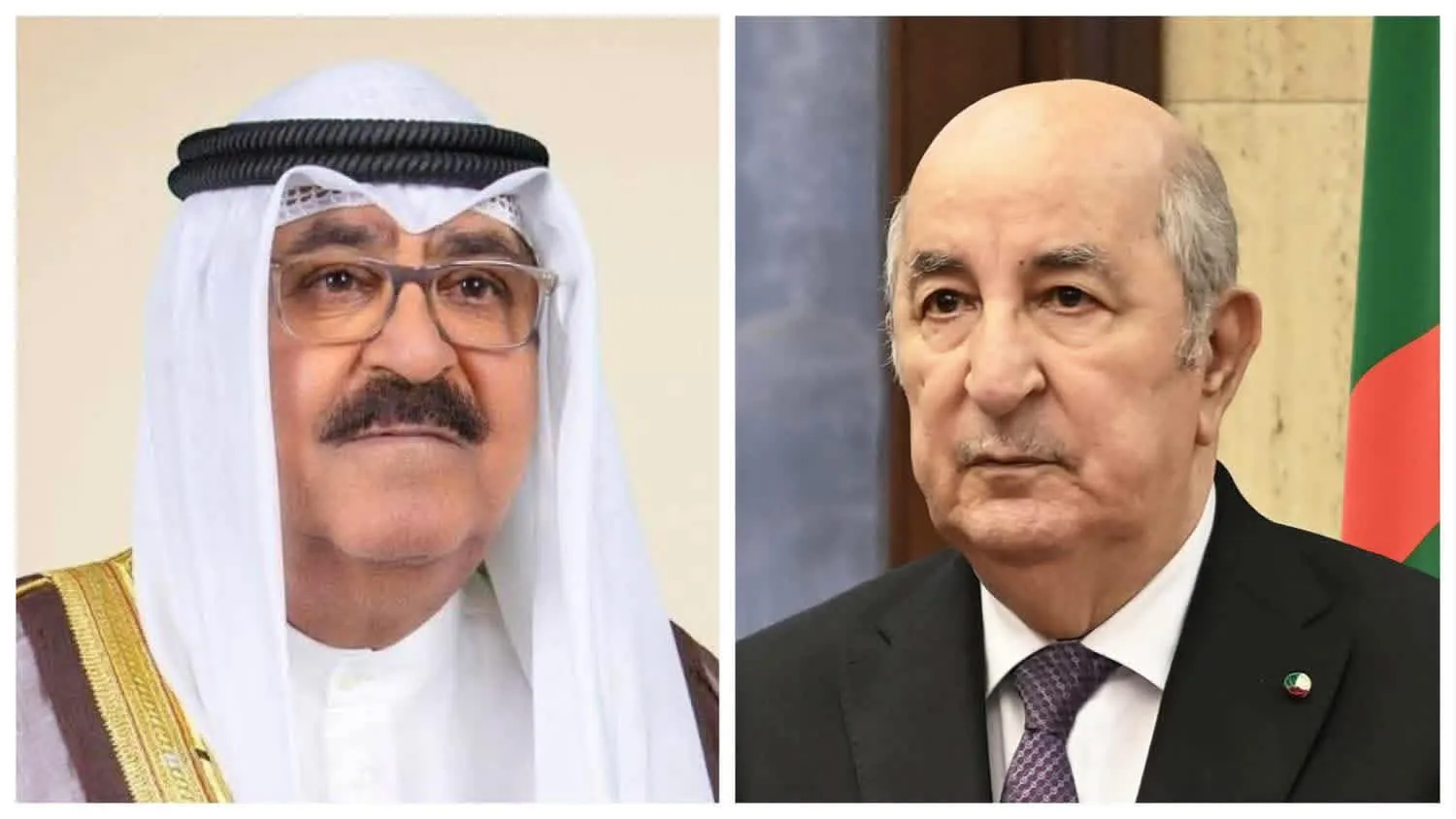 رئيس الجمهورية يجري مكالمة هاتفية مع أمير دولة الكويت