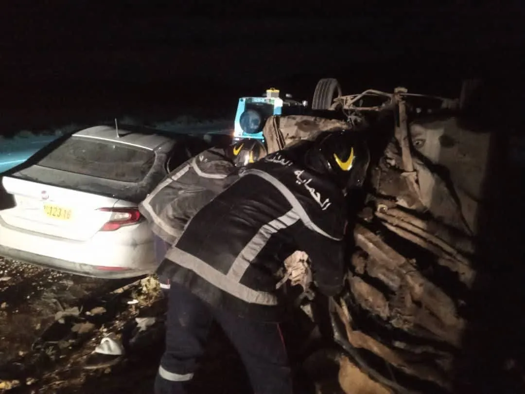 حصيلة حوادث المرور خلال الـ 24 ساعة الأخيرة