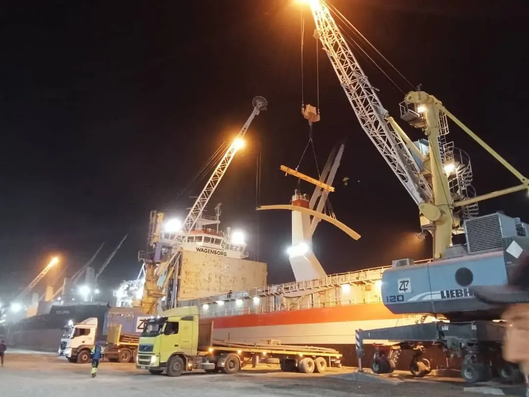 تصدير أكثر من 15 ألف طن من حديد تسليح الخرسانة نحو ليتوانيا