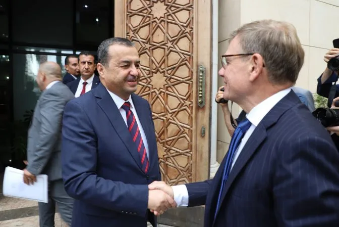 في إطار تعزيز التعاون الثنائي..عرقاب يستقبل وزير الخارجية الألماني