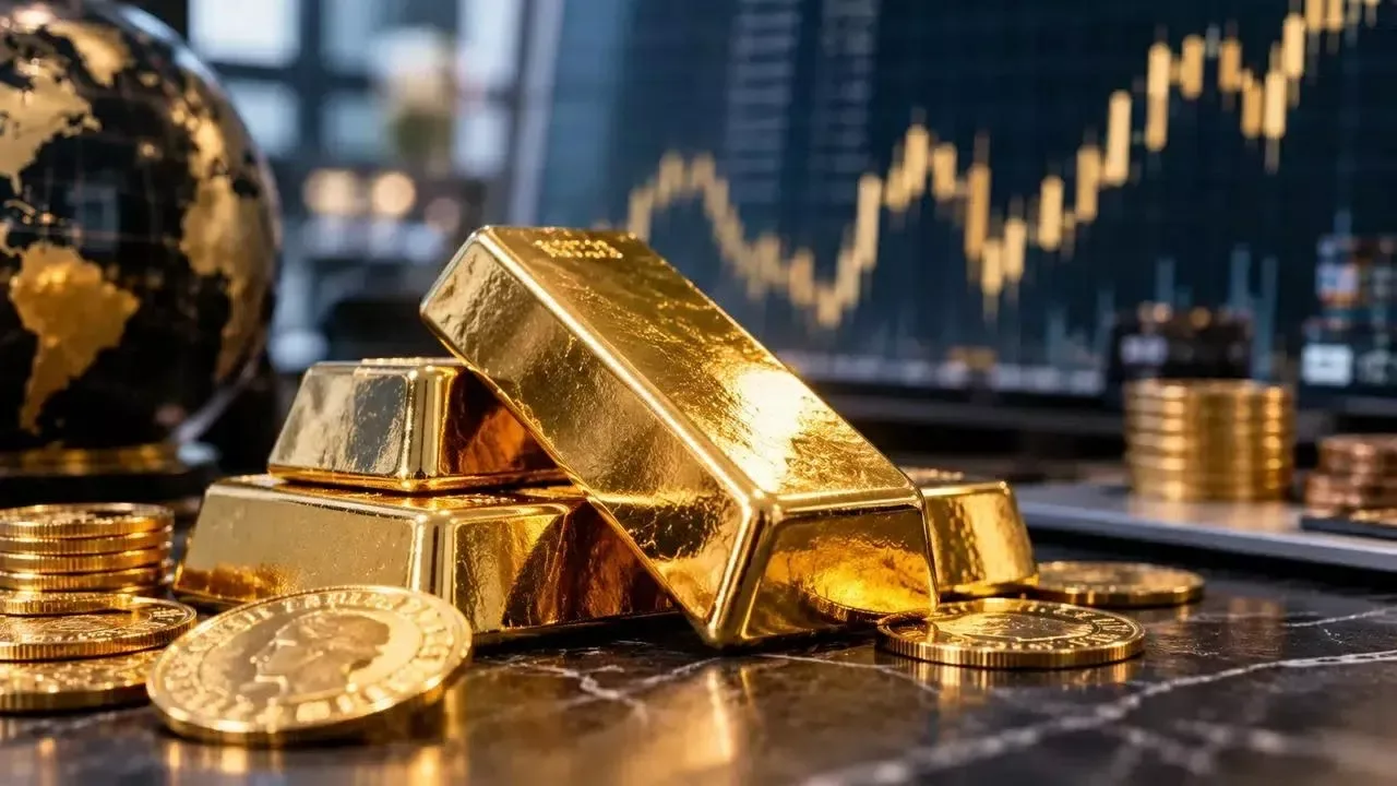 الذهب يتراجع للجلسة الرابعة وسط مخاوف تضخمية
