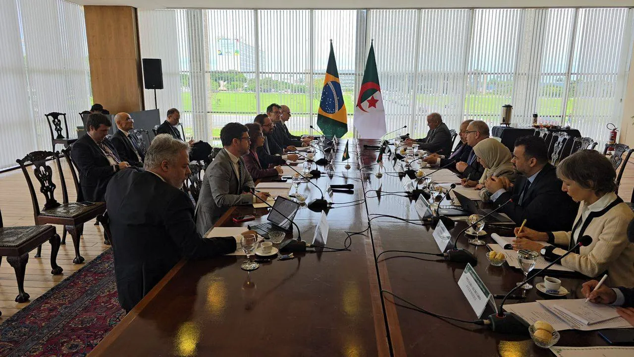 أشغال الدورة السادسة للمشاورات السياسية الجزائرية البرازيلية