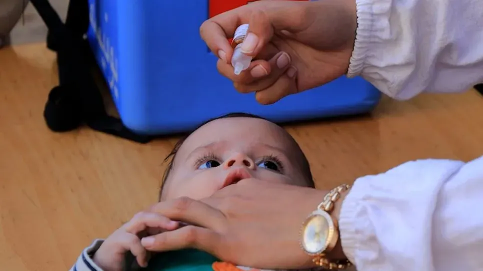 تمديد فترة التلقيح ضد شلل الأطفال