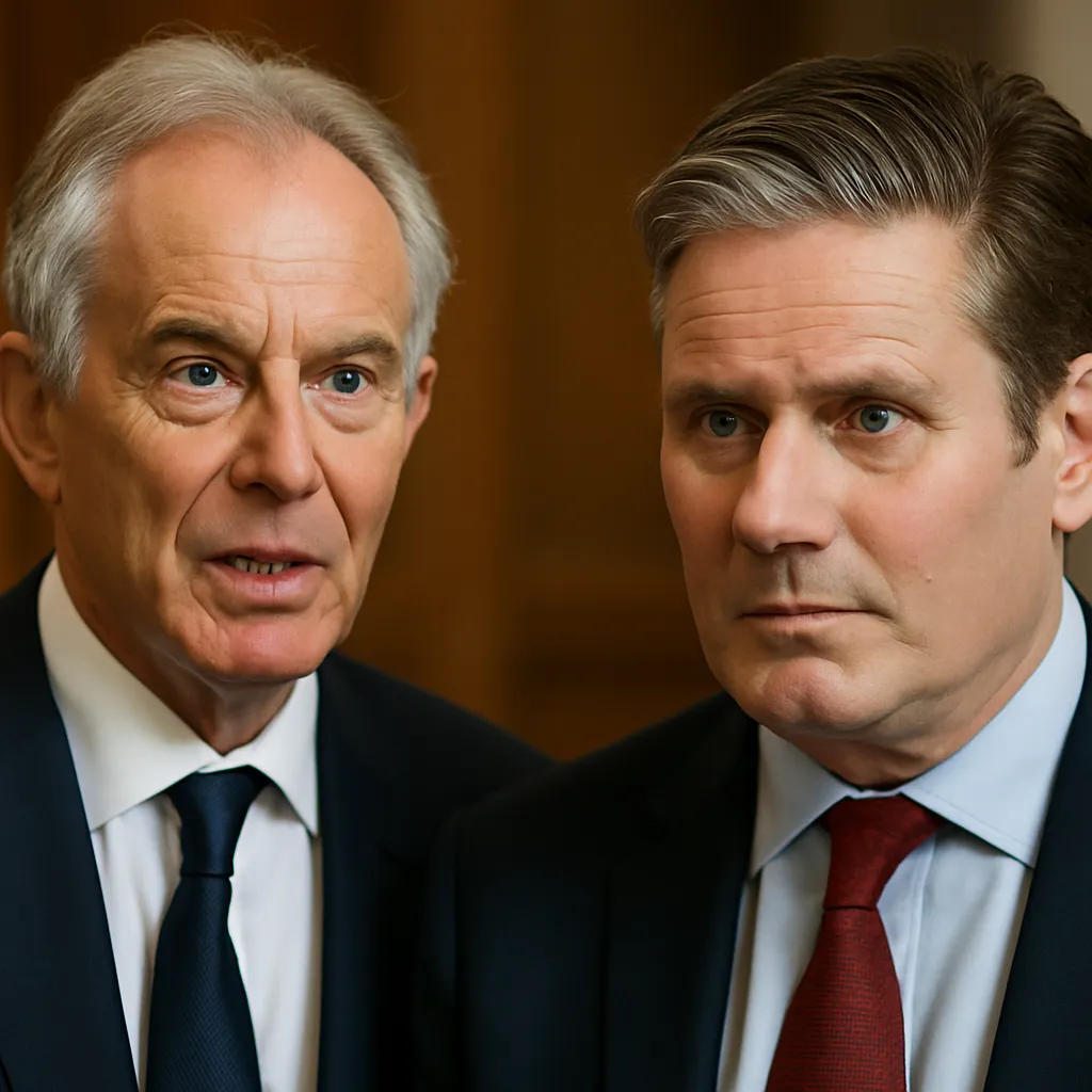 طوني بلير يتحرك في الخفاء…تدخل سياسي مرتقب يهز مستقبل حزب العمال