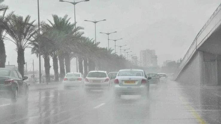 أمطار رعدية غزيرة في عدة ولايات