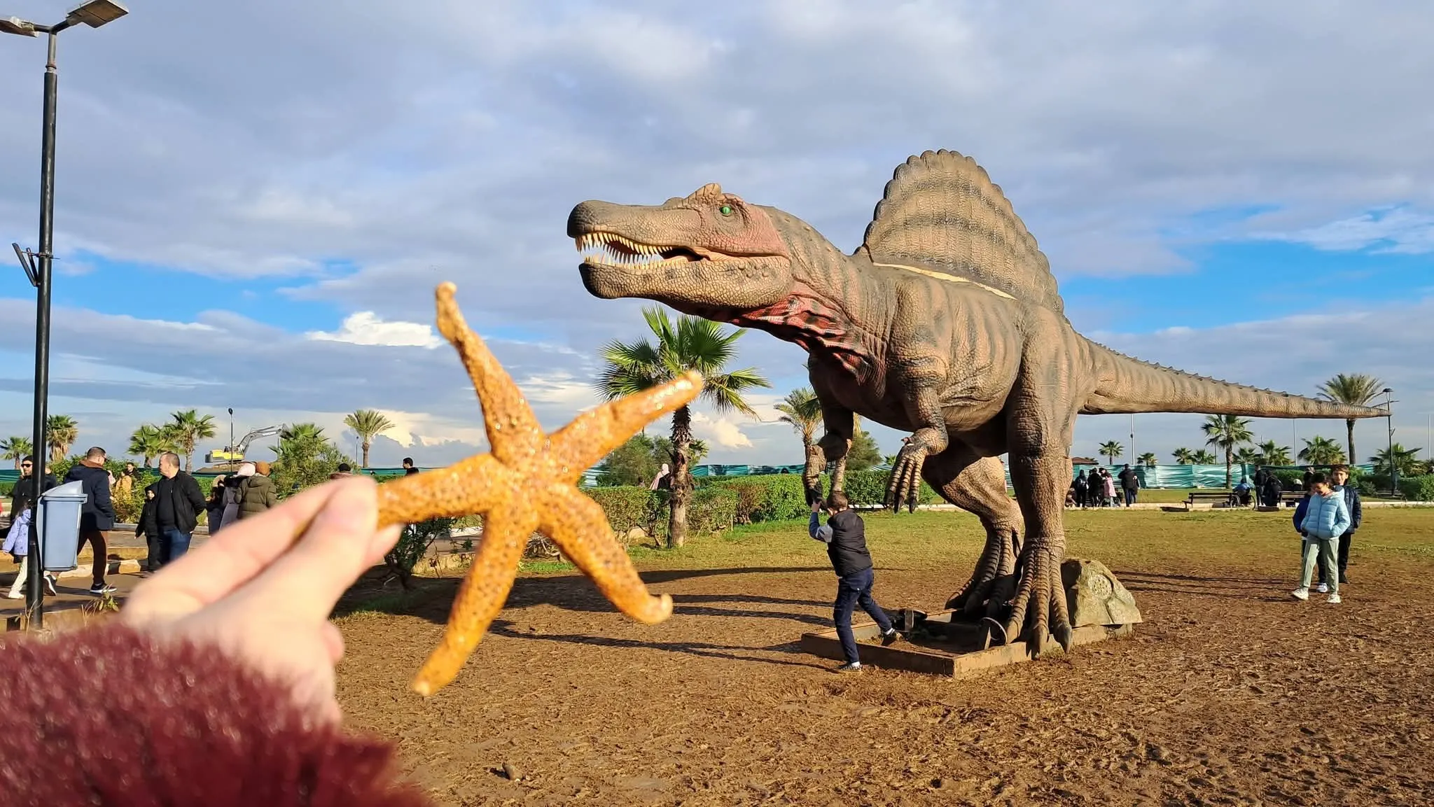 افتتاح الطبعة الثانية لمعرض الديناصورات
