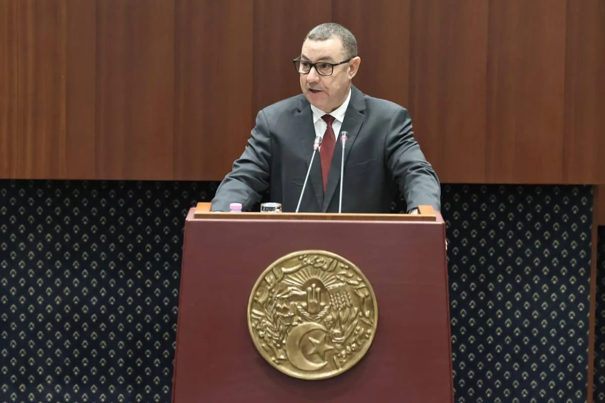 سعيود يعرض مشروع قانون الانتخابات