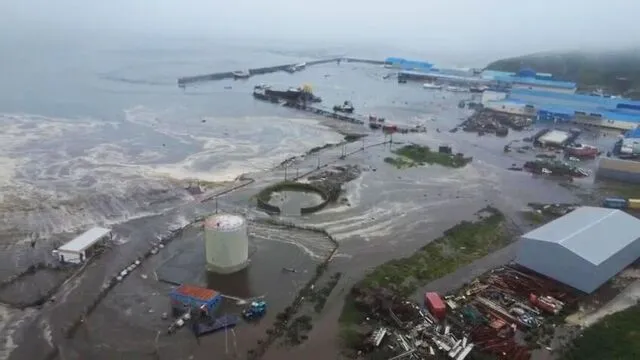 زلزال بقوة 7.8 درجة يضرب جزيرة كامتشاتكا الروسية
