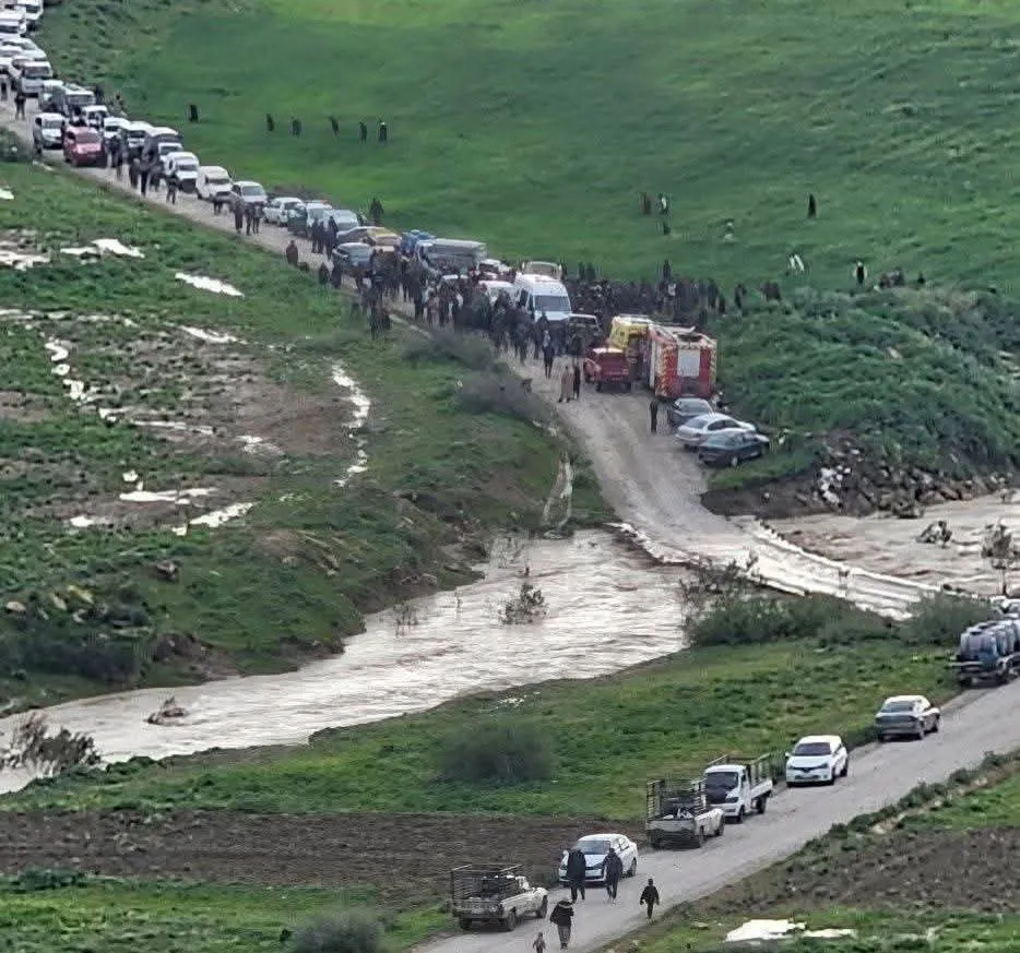 العثور على جثة شخص جرفته السيول بولاية الشلف