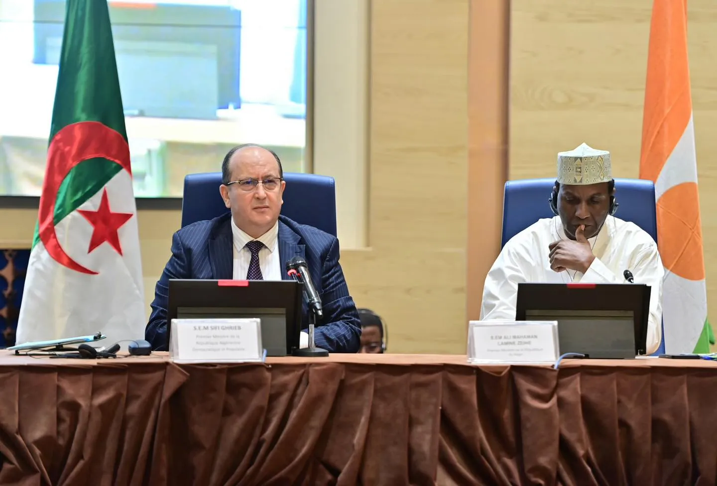 الوزير الأول: أشغال اللجنة المشتركة الجزائرية–النيجرية تتوجت بنتائج مهمة